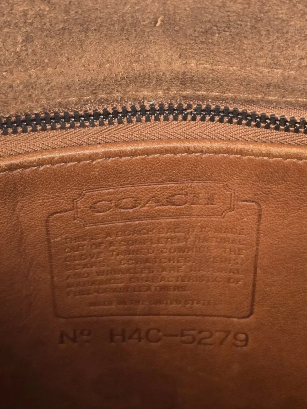Vintage Coach Brown Kensington Satchel – Double Front Pocket – Gold-Tone Hard